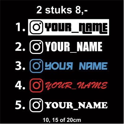 Stickerset Instagram